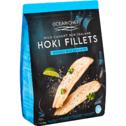 Ocean Chef 2928 Hoki Fillets Skinless 10X100G